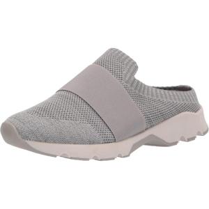 imageAnne Klein Womens On The Go Knit Slipon Causal Fashion Mule SneakerGrey