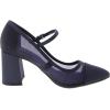 imageAnne Klein Womens AKBryant Closed Toe Pumps Block HeelsNavy