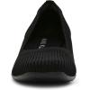 imageAnne Klein Womens Wisher Wedge PumpBlack Knit