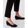 imageAnne Klein Womens Wisher Wedge PumpBlack Knit