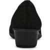imageAnne Klein Womens Wisher Wedge PumpBlack Knit