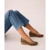 imageAnne Klein Womens Wisher Wedge PumpLeopard Knit
