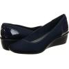 imageAnne Klein Womens Wisher Wedge PumpNavy Multi Fabric