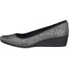imageAnne Klein Womens Wisher Wedge PumpPewter Stretch