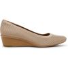 imageAnne Klein Womens Wisher Wedge PumpTan Knit