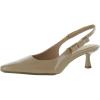 imageAnne Klein Womens Carmel Patent Padded Insole Slingback HeelsNude Patent