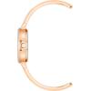 imageAnne Klein Womens Genuine Diamond Dial Bangle Watch with Bracelet Set AK3620BurgundyGold