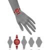 imageAnne Klein Womens Genuine Diamond Dial Bangle Watch with Bracelet Set AK3620BurgundyGold