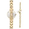 imageAnne Klein Womens Genuine Diamond Dial Bangle Watch with Bracelet Set AK3620CreamGold