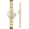 imageAnne Klein Womens Genuine Diamond Dial Bangle Watch with Bracelet Set AK3620GreenGold