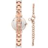 imageAnne Klein Womens Genuine Diamond Dial Bangle Watch with Bracelet Set AK3620Rose GoldWhite