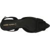 imageAnne Klein Womens Infinity Faux Suede Kitten Heel Slingback HeelsBlack