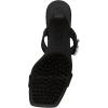 imageAnne Klein Womens Josie Heeled SandalBlack Satin