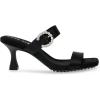 imageAnne Klein Womens Josie Heeled SandalBlack Satin