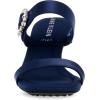 imageAnne Klein Womens Josie Heeled SandalNavy