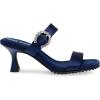 imageAnne Klein Womens Josie Heeled SandalNavy