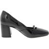 imageAnne Klein Womens Lexington Patent Lace Up Boat ShoesBlack Patent