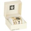 imageAnne Klein Womens Premium Crystal Accented Bangle Watch SetGoldBlack