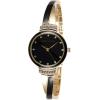 imageAnne Klein Womens Premium Crystal Accented Bangle Watch SetGoldBlack