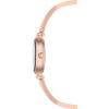 imageAnne Klein Womens Premium Crystal Accented Bangle Watch SetRose GoldNavy Blue