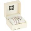 imageAnne Klein Womens Premium Crystal Accented Bangle Watch SetSilverPink