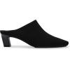 imageAnne Klein Womens Solid Canvas MulesBlack Stretch