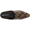 imageAnne Klein Womens Solid Canvas MulesNatural Snake