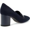 imageAnne Klein Womens Telepathy SlipOn Loafer HeelsNavy Stretch