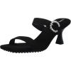 imageAnne Klein Womens Josie Heeled SandalBlack Suede