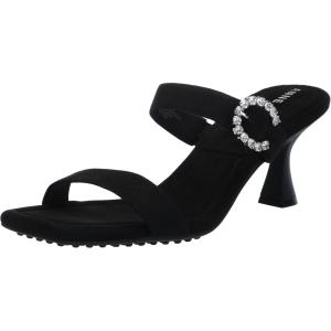 imageAnne Klein Womens Josie Heeled SandalBlack Suede