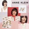 imageAnne Klein Silver Tone and Crystal Pave Stud EarringsSilver Tone