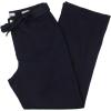 imageAnne Klein Womens High Rise Tie Waist Flare JeansIndigo Rinse Wash