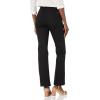 imageAnne Klein Womens Solid Stretch Flared PantsBlack Shadow Wash