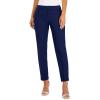 imageAnne Klein Womens High Rise Knit Straight Leg PantsNormandy Blue
