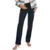 imageAnne Klein Womens High Rise Stretch Straight Leg JeansClassic Blue Wash