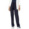 imageAnne Klein Womens High Rise Tie Waist Flare JeansIndigo Rinse Wash