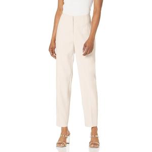imageAnne Klein Womens Fly Frt Hollywood Waist W Pleats Slim anMarshmallow