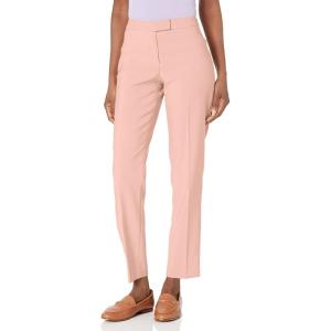 imageAnne Klein Womens High Rise Knit Straight Leg PantsRosebud