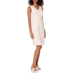 imageAnne Klein Womens VNeck Sheath DressSweet Mist