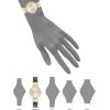 imageAnne Klein Womens Sustainable Leather Strap Watch AK5144Green
