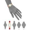 imageAnne Klein Womens Sustainable Leather Strap Watch AK5144Red
