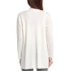 imageAnne Klein Womens Kissing Front Cardigan with Lace AppliquWhite DoveAnne Black