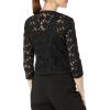 imageAnne Klein Womens Petite Soft Shoulder Cardigan Spring 22Asphalt