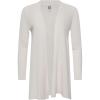 imageAnne Klein Womens Nappa Kissing Front CardiganWhite Dove