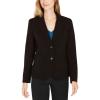 imageAnne Klein Womens Notch Collar Suit Separate TwoButton BlazerAnne Black