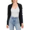 imageAnne Klein Womens Open Front Long Cardigan SweaterAnne Black