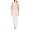imageAnne Klein Womens Polka Dot Chiffon BlouseRosebud
