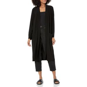 imageAnne Klein Womens Duster Cardigan WPocketsAsphalt
