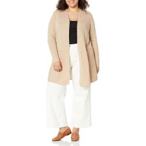 imageAnne Klein Womens Long Sleeve Monterey CardiganLatte