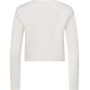 imageAnne Klein Womens Linen Button Front Jacket W Patch PocketWhite Dove